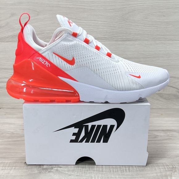 Nike Shoes - Nike Air Max 270 'White Bright Crimson' HJ3222-102 Womens Size 10
